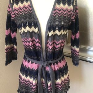 Mark By Avon Knitted Wrap Cardigan Sweater